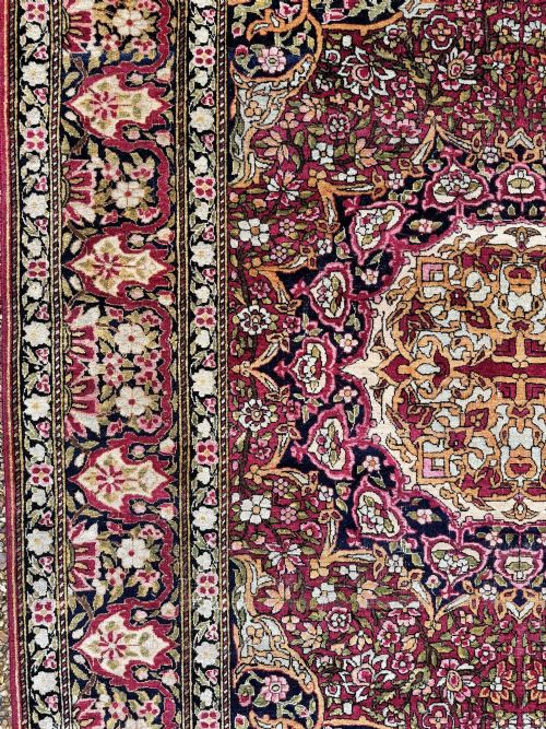 ANTIQUE ISFAHAN RUG 209M X 139M - ADDITIONAL PHOTO 10