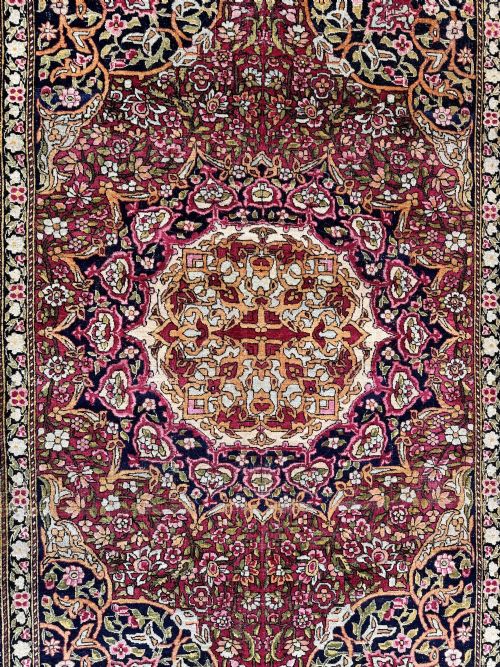 ANTIQUE ISFAHAN RUG 209M X 139M - ADDITIONAL PHOTO 11