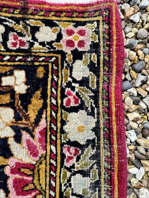 ANTIQUE ISFAHAN RUG 209M X 139M - ADDITIONAL PHOTO 15
