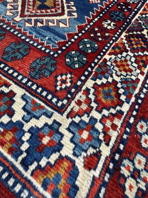 ANTIQUE CAUCASIAN SHIRVAN RUG 160M X 097M - ADDITIONAL PHOTO 9