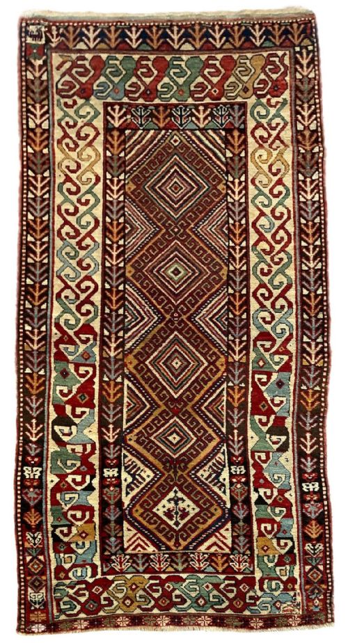 ANTIQUE CAUCASIAN RUG 258M X 125M