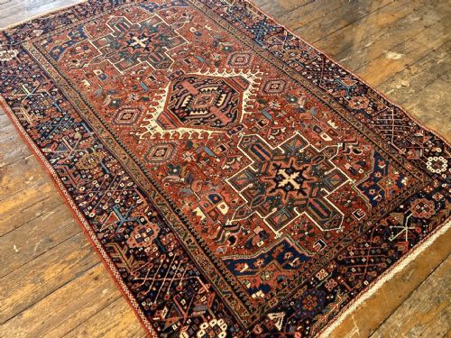 ANTIQUE KARADJA RUG 197M X 136M - ADDITIONAL PHOTO 4