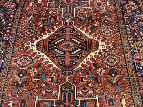 ANTIQUE KARADJA RUG 197M X 136M - ADDITIONAL PHOTO 6