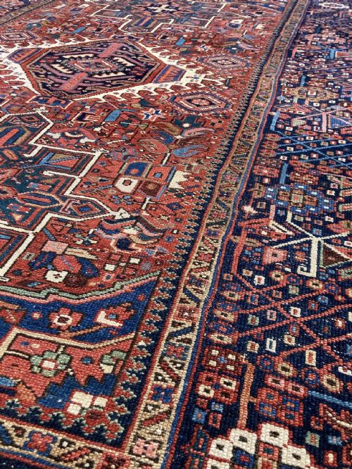 ANTIQUE KARADJA RUG 197M X 136M - ADDITIONAL PHOTO 7