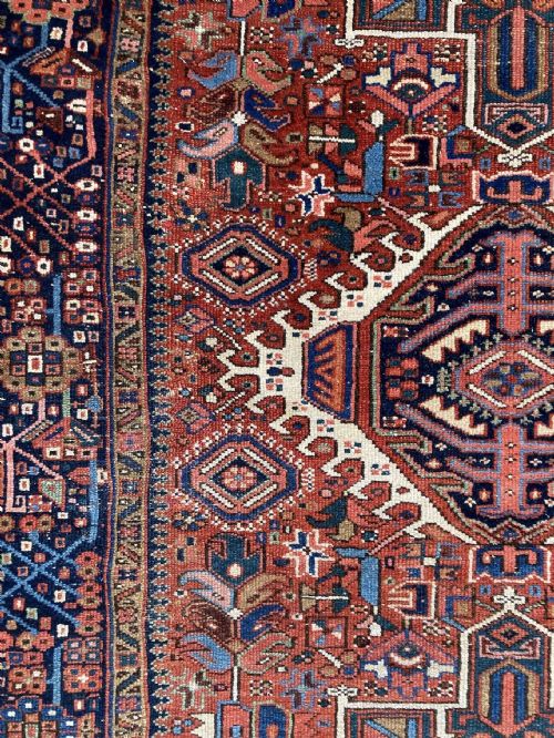 ANTIQUE KARADJA RUG 197M X 136M - ADDITIONAL PHOTO 11