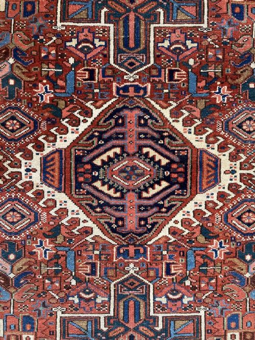ANTIQUE KARADJA RUG 197M X 136M - ADDITIONAL PHOTO 12