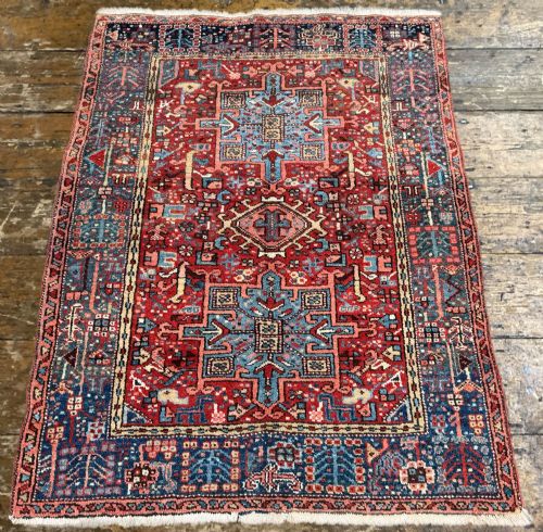 ANTIQUE HERIZ RUG 137M X 107M - ADDITIONAL PHOTO 3