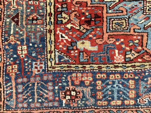 ANTIQUE HERIZ RUG 137M X 107M - ADDITIONAL PHOTO 5