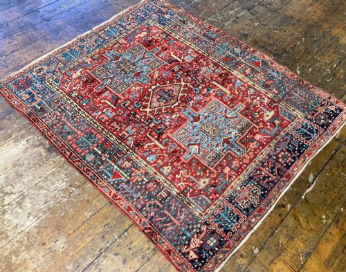ANTIQUE HERIZ RUG 137M X 107M - ADDITIONAL PHOTO 6