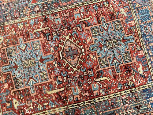 ANTIQUE HERIZ RUG 137M X 107M - ADDITIONAL PHOTO 10