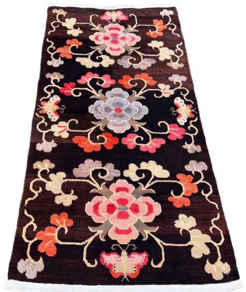 VINTAGE TIBETAN RUG 179M X 091M - ADDITIONAL PHOTO 1