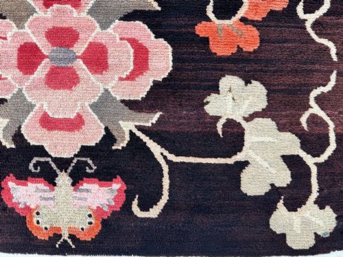 VINTAGE TIBETAN RUG 179M X 091M - ADDITIONAL PHOTO 6