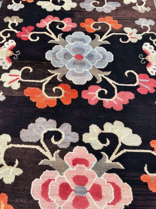 VINTAGE TIBETAN RUG 179M X 091M - ADDITIONAL PHOTO 8