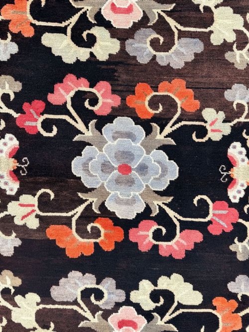 VINTAGE TIBETAN RUG 179M X 091M - ADDITIONAL PHOTO 12