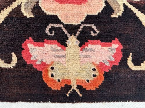VINTAGE TIBETAN RUG 179M X 091M - ADDITIONAL PHOTO 14