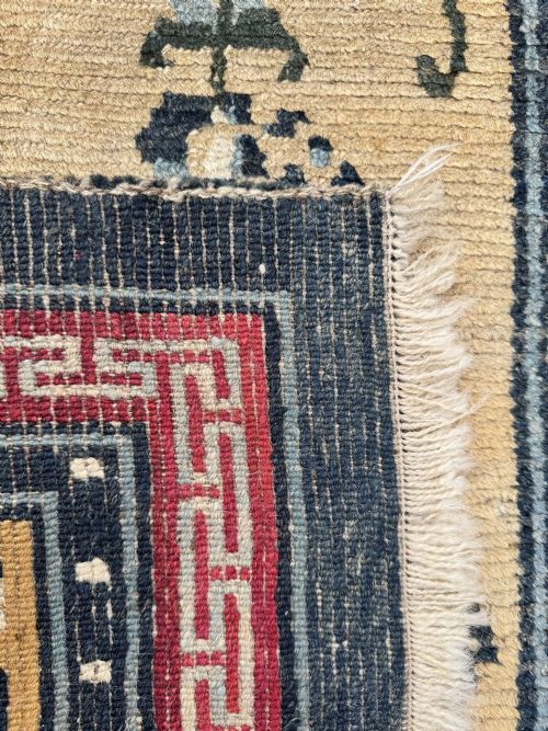 ANTIQUE TIBETAN RUNNER 403M X 081M - ADDITIONAL PHOTO 16
