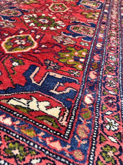 ANTIQUE HAMADAN RUNNER 404M X 084M - ADDITIONAL PHOTO 8