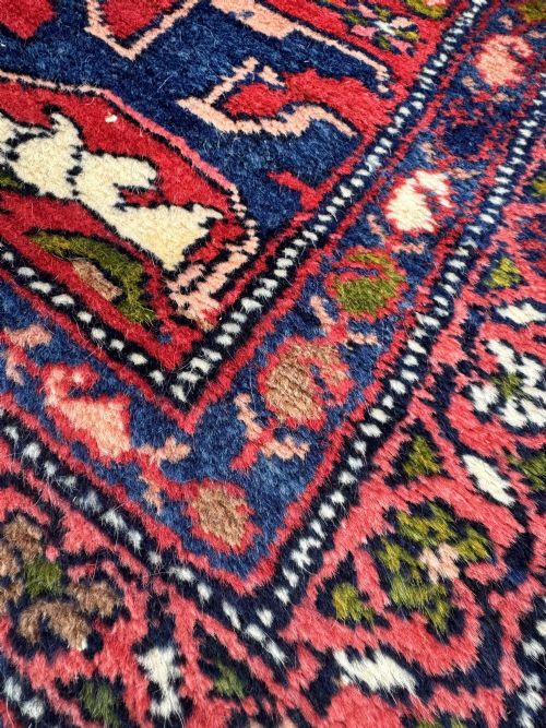 ANTIQUE HAMADAN RUNNER 404M X 084M - ADDITIONAL PHOTO 9