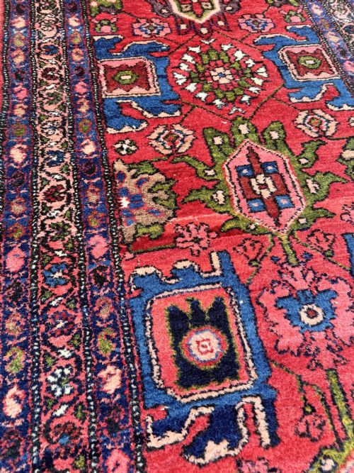ANTIQUE HAMADAN RUNNER 404M X 084M - ADDITIONAL PHOTO 13