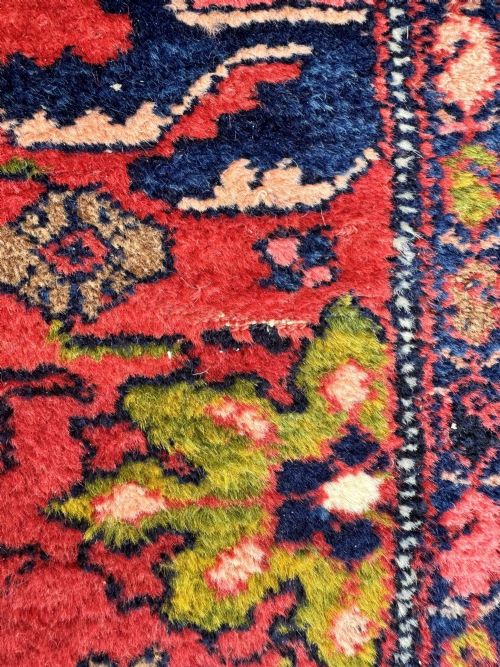 ANTIQUE HAMADAN RUNNER 404M X 084M - ADDITIONAL PHOTO 17