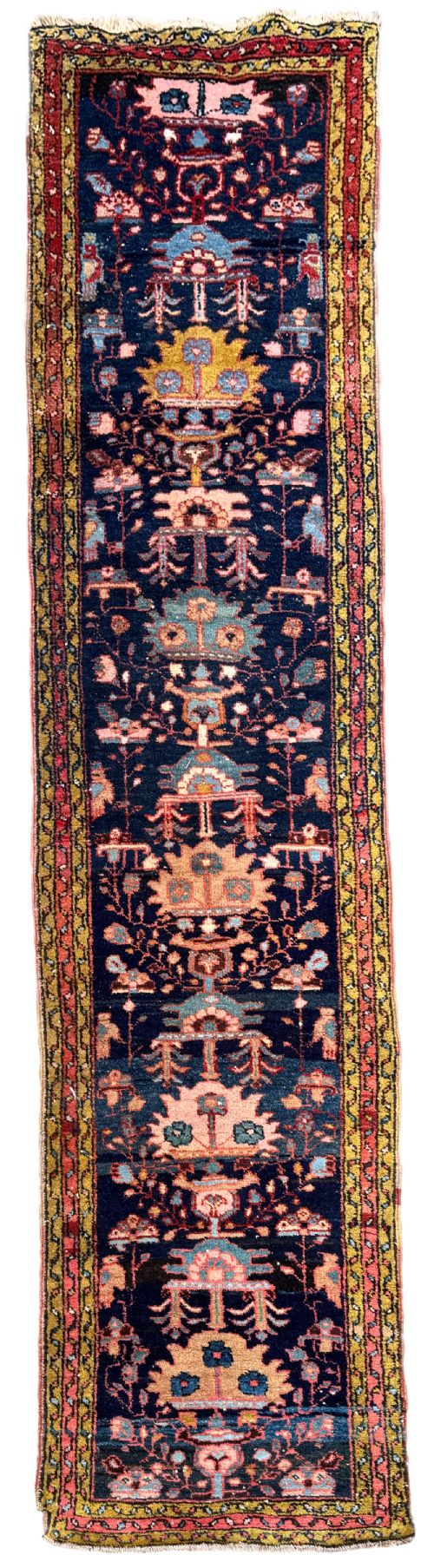 antique heriz runner 274m x 067m - CATEGORY: ANTIQUE RUGS - DATED 1920