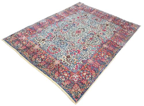 ANTIQUE KIRMAN LAVAR CARPET 300M X 245M - ADDITIONAL PHOTO 3