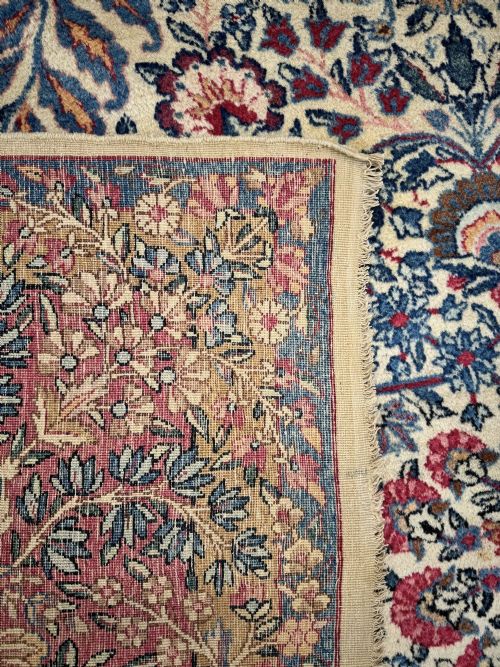 ANTIQUE KIRMAN LAVAR CARPET 300M X 245M - ADDITIONAL PHOTO 16