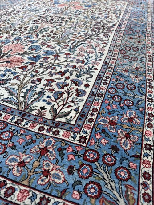 ANTIQUE QUM RUG 205M X 140M - ADDITIONAL PHOTO 8