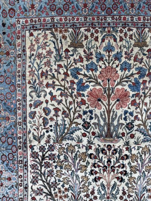 ANTIQUE QUM RUG 205M X 140M - ADDITIONAL PHOTO 11