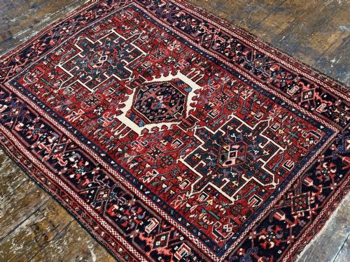 ANTIQUE KARAJA RUG 143M X 105M - ADDITIONAL PHOTO 5