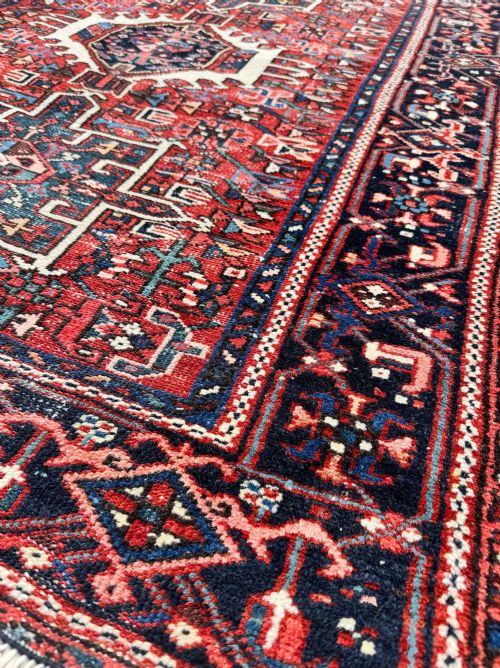 ANTIQUE KARAJA RUG 143M X 105M - ADDITIONAL PHOTO 8