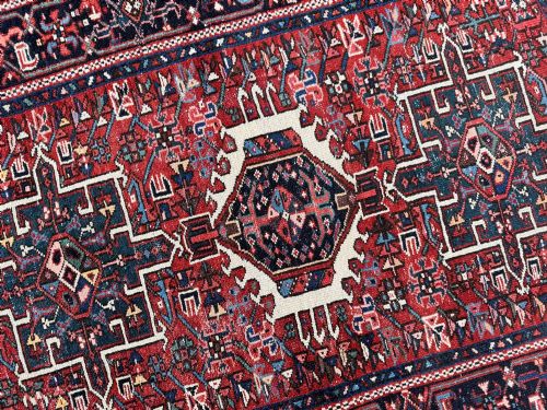 ANTIQUE KARAJA RUG 143M X 105M - ADDITIONAL PHOTO 10