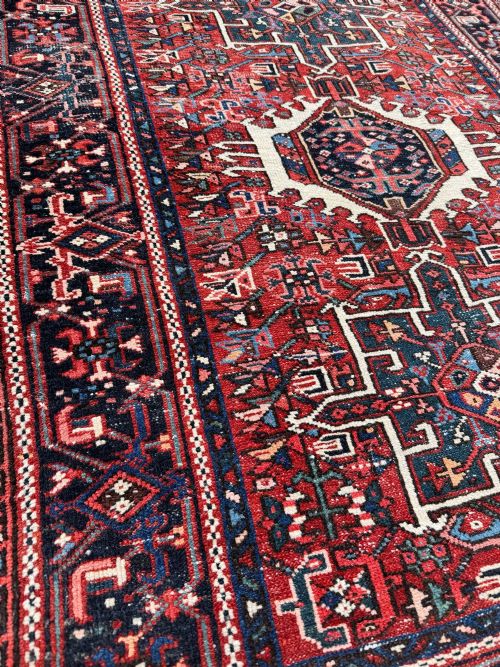ANTIQUE KARAJA RUG 143M X 105M - ADDITIONAL PHOTO 14
