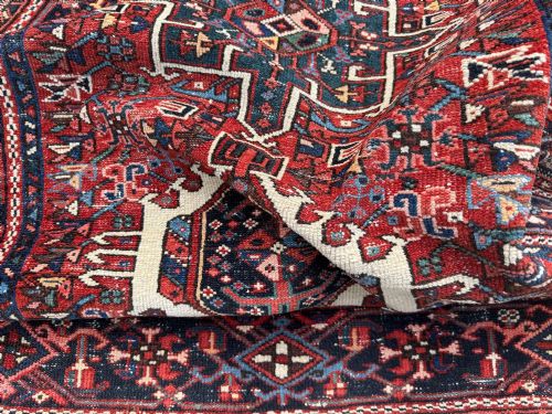 ANTIQUE KARAJA RUG 143M X 105M - ADDITIONAL PHOTO 16