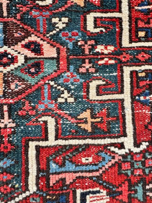 ANTIQUE KARAJA RUG 143M X 105M - ADDITIONAL PHOTO 18