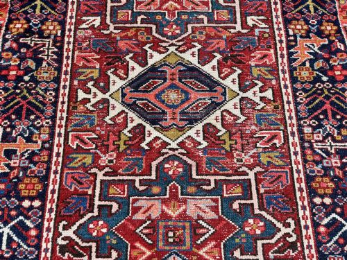 ANTIQUE KARAJA RUG 128M X 099M - ADDITIONAL PHOTO 7