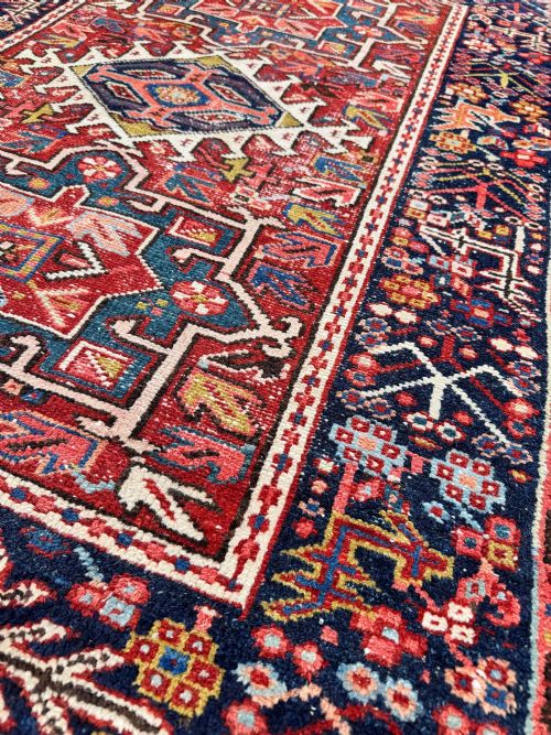 ANTIQUE KARAJA RUG 128M X 099M - ADDITIONAL PHOTO 8