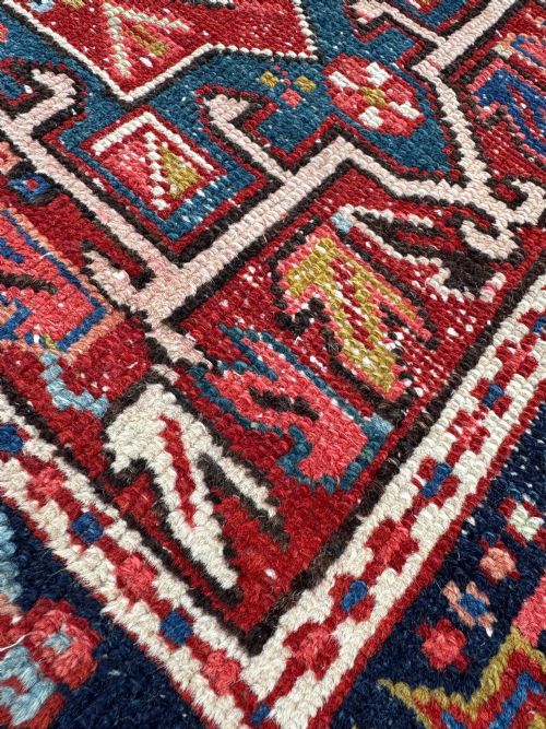 ANTIQUE KARAJA RUG 128M X 099M - ADDITIONAL PHOTO 9