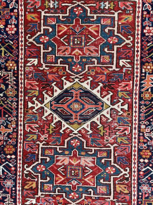 ANTIQUE KARAJA RUG 128M X 099M - ADDITIONAL PHOTO 14