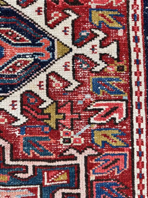 ANTIQUE KARAJA RUG 128M X 099M - ADDITIONAL PHOTO 18