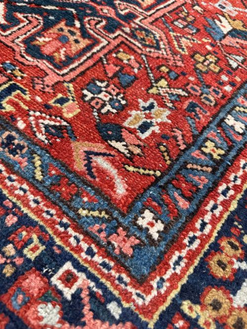 ANTIQUE KARAJA RUG 131M X 113M - ADDITIONAL PHOTO 9