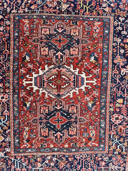 ANTIQUE KARAJA RUG 131M X 113M - ADDITIONAL PHOTO 13