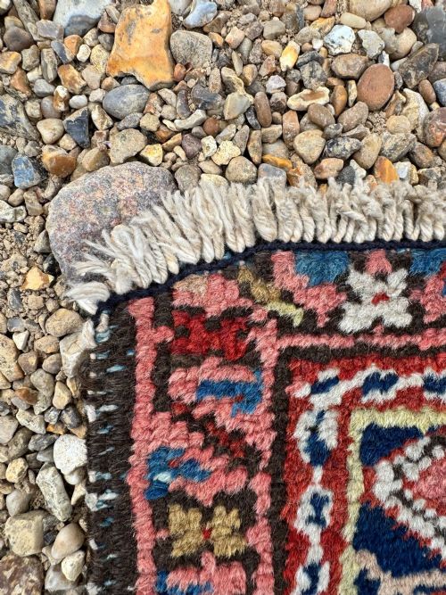 ANTIQUE KARAJA RUG 131M X 113M - ADDITIONAL PHOTO 19