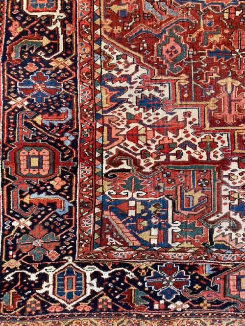 ANTIQUE HERIZ CARPET 378M X 281M - ADDITIONAL PHOTO 6