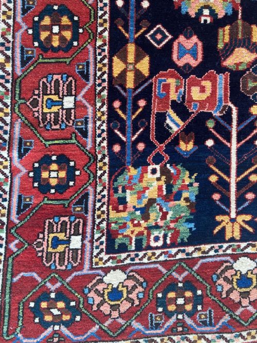 ANTIQUE BAKHTIAR RUG 206M X 141M - ADDITIONAL PHOTO 5