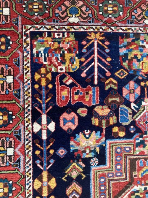ANTIQUE BAKHTIAR RUG 206M X 141M - ADDITIONAL PHOTO 10