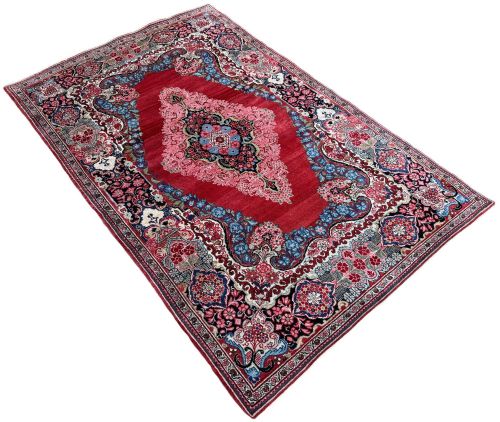 ANTIQUE SAROUK RUG 194M X 128M - ADDITIONAL PHOTO 2