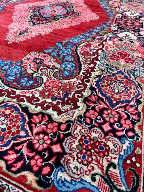 ANTIQUE SAROUK RUG 194M X 128M - ADDITIONAL PHOTO 8