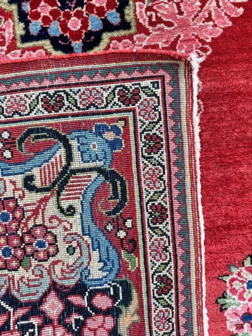 ANTIQUE SAROUK RUG 194M X 128M - ADDITIONAL PHOTO 16
