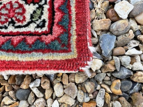 ANTIQUE SAROUK RUG 194M X 128M - ADDITIONAL PHOTO 17